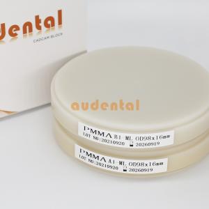 Buy cheap Lab Material Dental Pmma Block Monolayer PMMA Disc from wholesalers