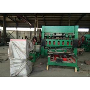 Buy cheap Diamond Shaped Holes Expanded Metal Machine 160T Punching Pressure Green Color from wholesalers