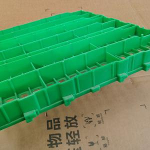China Leakage Resistant Rectangular Livestock Manure Plate With Contoured Edges on sale