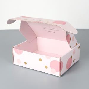 CMYK Custom Corrugated Shipping Boxes Printing For Cosmetics