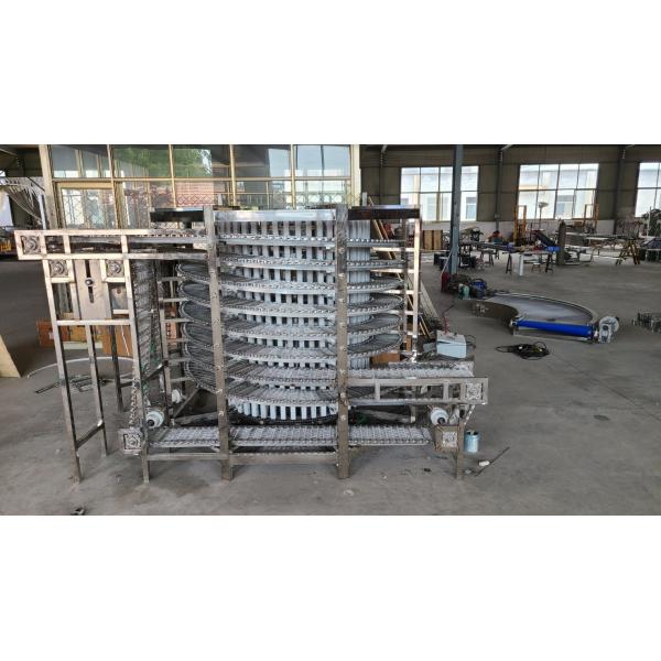 Buy cheap Pasta Spiral Conveyor Belts for Heat Treatment from wholesalers