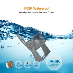 High Resolution Wireless Rearview Camera IP69K 100m Range Easy To Install