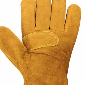 NPFA1977 Dexterity Gauntlet Firefighter Gloves , Leather Wildland Fire Gloves