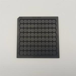 Buy cheap Black PC Waffle Pack Chip Tray General And Ultrasonic Cleaning from wholesalers