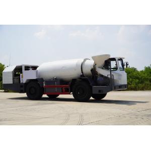 Buy cheap Underground Coal Mining Trackless Rubber Wheel Car Wc4bj Concrete Mixer from wholesalers