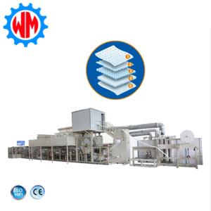 Buy cheap 350M/Min Full Servo Underpad Production Line PLC Control with Oversea Training from wholesalers