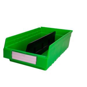 Buy cheap Customized Logo Classic Office Organizer Plastic Crate Industrial Warehouse Parts Storage PP Shelf Bin from wholesalers
