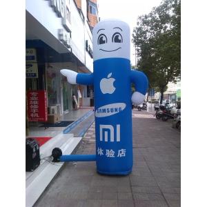 Buy cheap commerical inflatable promotion cylinder air dancer cartoon model for sale from wholesalers