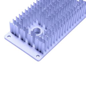 Buy cheap Accurate Round Aluminum Heatsink Multiple Cooling Channels Reduced Wall Thickness from wholesalers