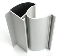 Buy cheap Silvery Anodized  6061 Aluminum Profile Aluminum Extrusion Profile With Drilling / Cutting from wholesalers