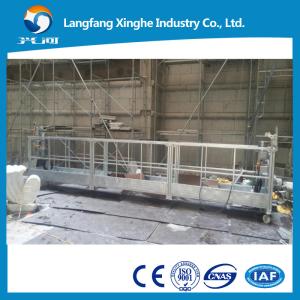 Buy cheap Skylift suspended scaffolding , zlp aerial working platform , construction facade cleaning gondola , rope cradle from wholesalers