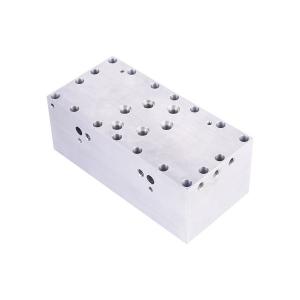 Buy cheap ISO9001 Anodic Oxidation Precision CNC Machined Parts Aluminum Steel Copper Material from wholesalers