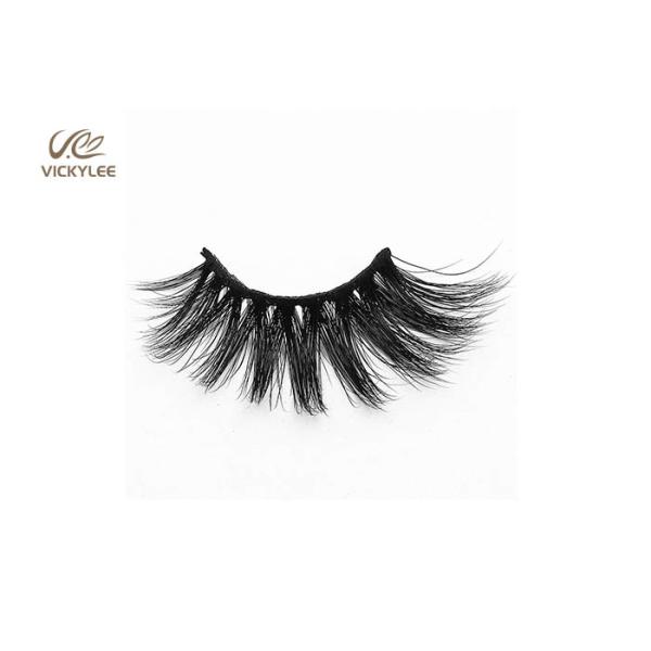 Quality Natural Black Thick 16MM Length Hybrid 3D Lashes for sale