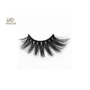 Buy cheap Natural Black Thick 16MM Length Hybrid 3D Lashes from wholesalers