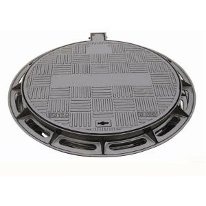 Buy cheap Customized Sewer Inspection Cover Round Cast Iron Sanitary Manhole Cover from wholesalers