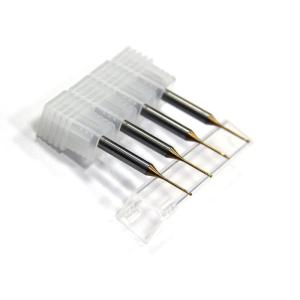 Buy cheap Deep Groove Carbide Micro End Mills Stock Tungsten Carbide 2 Flute Square CNC Micro End Mill from wholesalers