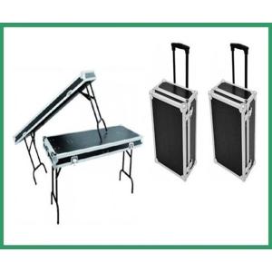 Buy cheap Custom Portable Aluminum Tool Case / Black Handle Equipment Case from wholesalers
