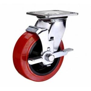 Buy cheap Side Brake PU Caster (USA) from wholesalers