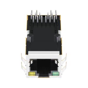 Buy cheap 0826-1A1T-43-F 1000Base-T Magnetic RJ45 Jack With 8P8C Connector LPJK0036AHNL from wholesalers