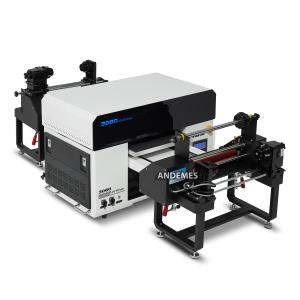 Buy cheap 3060 UV Printer A3 Roll to Roll 3 in 1 UV Printing and Flatbed Printing Box XP600 Double Head Bottles UV Printer from wholesalers