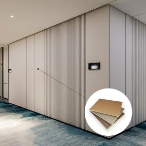 Soundproof Glossy Marble Bamboo Charcoal Board Veneer Wall Panel Heat Insulation