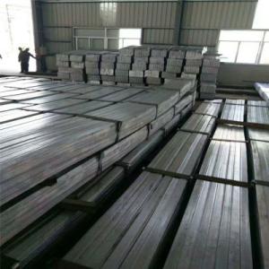 Buy cheap High Strength Galvanized Steel Channel , Black / Galvanized Flat Bar from wholesalers