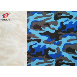 Buy cheap Disruptive Pattern Printed Polyester Spandex Fabric For Bags / Jacket / Shoes from wholesalers