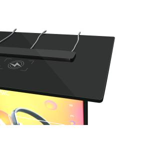 Buy cheap 2 Sided Aluminium Fabric Edgelit / Backlit LED Advertising Display With Phone Charger Station from wholesalers