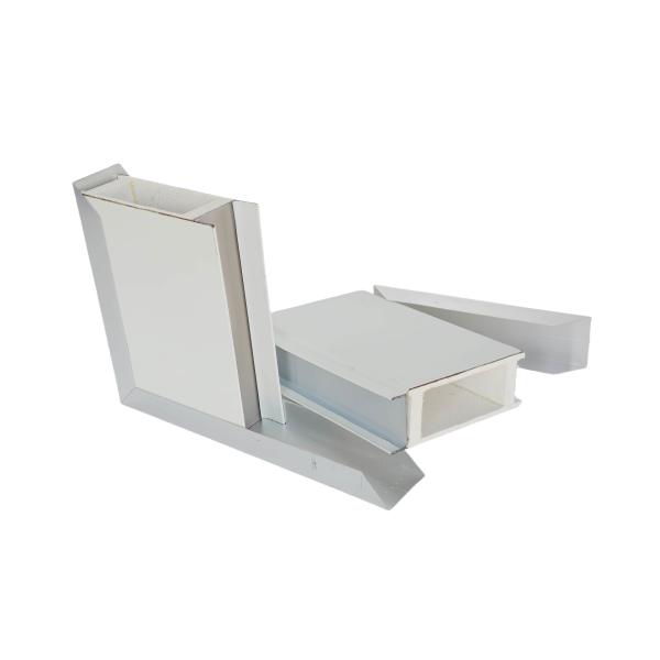 Quality 200mm White Hollow MGO Cleanroom Panels For Electronics Labs for sale