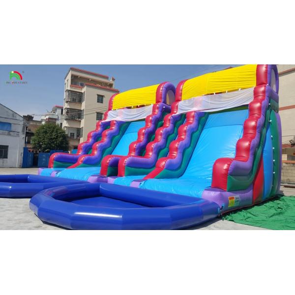 Customized Outdoor Waterpark Slides Amusement Playground Equipment Comercial