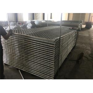 Buy cheap Temporary Chain Link fence panels 4' 6' 8 ' optional width 12 ' tubing 1¼