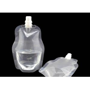 Buy cheap Clear Collapsible Spout Pouch Packaging Printed Plastic Shaped Drinking Sprite Bottle from wholesalers