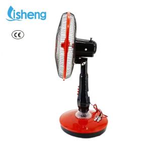 Buy cheap Solar AC / DC Rechargeable Solar Fan 12V / 220V With Adapter from wholesalers