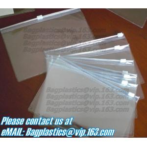 Reclosable Zip Poly Bags with Resealable Lock Seal Zipper for Clothing, T-Shirt,