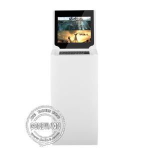 Buy cheap 21.5 Inch PCAP Touch Screen Kiosk Financial Bank Windows Self Service With Keyboard from wholesalers