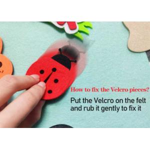 Buy cheap 28pcs Detachable Accessories Felt Rabbit Kit Cartoon Sticker Game Set from wholesalers