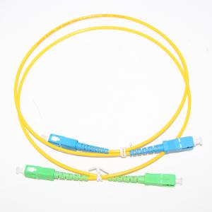 Buy cheap SC/PC To SC/PC SIMPLEX 9/125um Optical Armoured Patch Cord 1m from wholesalers
