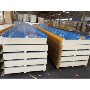 Buy cheap Fire Retardant Lightweight Waterproof PU Sandwich Panel for Roofing from wholesalers
