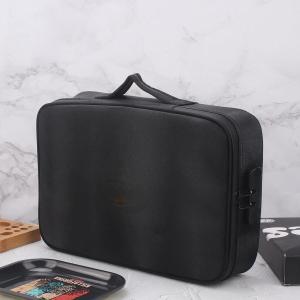 Black Color Large Capacity Storage Waterproof Custom Travel Smell Proof Bag With
