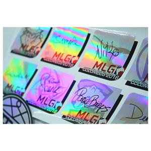 Waterproof Laser Custom Tamper Proof Stickers For Certifications