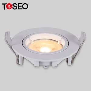 Buy cheap Compact Dimmable Fire Rated LED Downlights With High CRI 80 from wholesalers