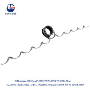 Buy cheap Deploy Ftth Preformed Armor Rod 6mm Spiral Suspension Device from wholesalers