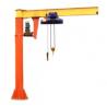 Buy cheap Sturdy Steel Structure Pillar Motorized Jib Cranes for Fitting Fabrication Workstations from wholesalers
