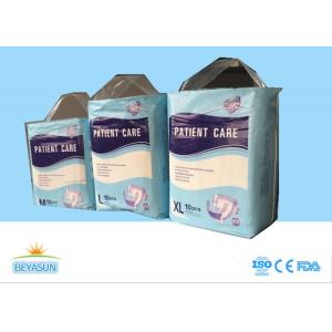 Buy cheap Soft Nonwoven All Natural Disposable Diapers With Designs , Free Samples product