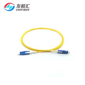 400G High Density SN to SN Fiber Optical Patch Cords Single Mode G657A2 Duplex