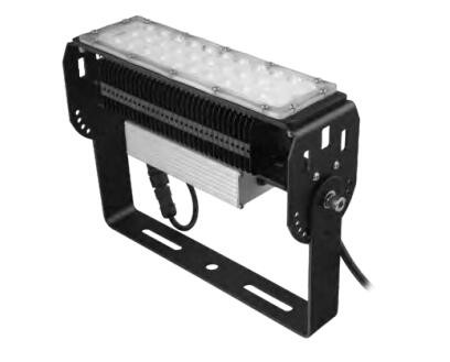 Fin Type Interlock Aluminum Led Housing with 60 * 60° Beam Angle