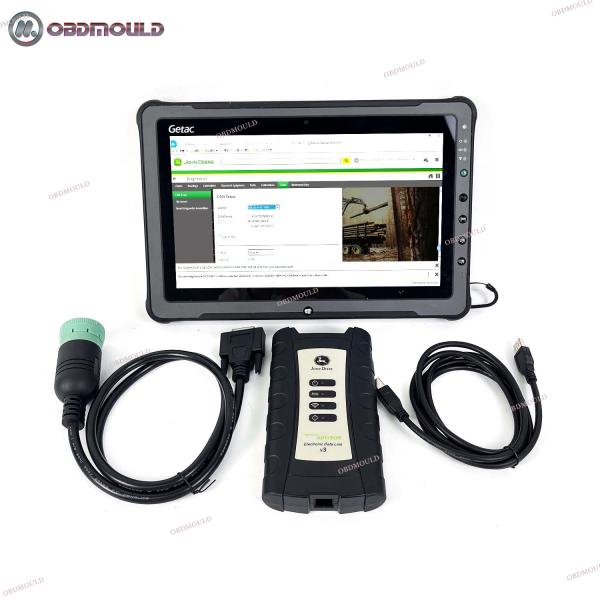 Quality Agricultural Tractor and Getac F110 tablet V5.3 AG CF EDL V3 Electronic Data Link Advisor Construction equipment Diagnostic tool for sale