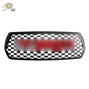 China Front Grille 2015-2018 Abs Smoke For Toyota Hilux Revo Rocco 2020 With Led Logo on sale