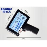 Buy cheap S100C Handheld Batch Number Printer , Inkjet Date Coder Machine With Removable product