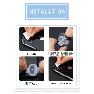 Buy cheap Anti-Scratch Fingerprint Ultra Thin HD Tempered Glass Camera Lens Protector for Samsung J8/6/7/4 2018 from wholesalers